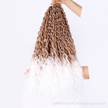 Xin Si loose deep wave bundles frontal closure natural wave color crochet hair hd frontal supplier water wave